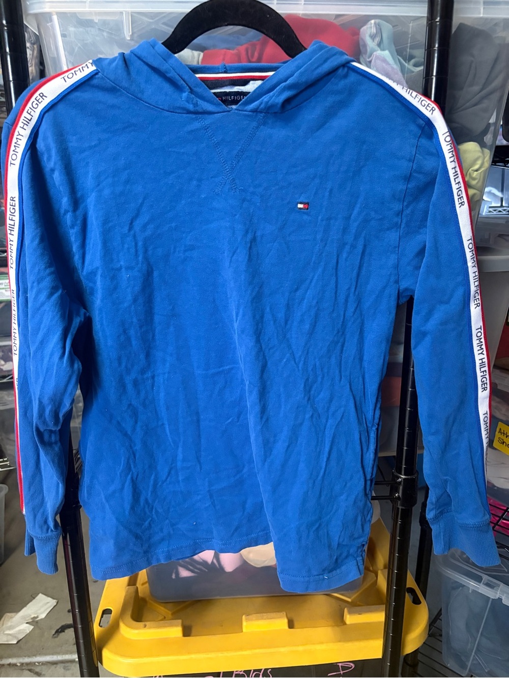 Tommy Hilfiger Long Sleeve Hooded Shirt 🌵